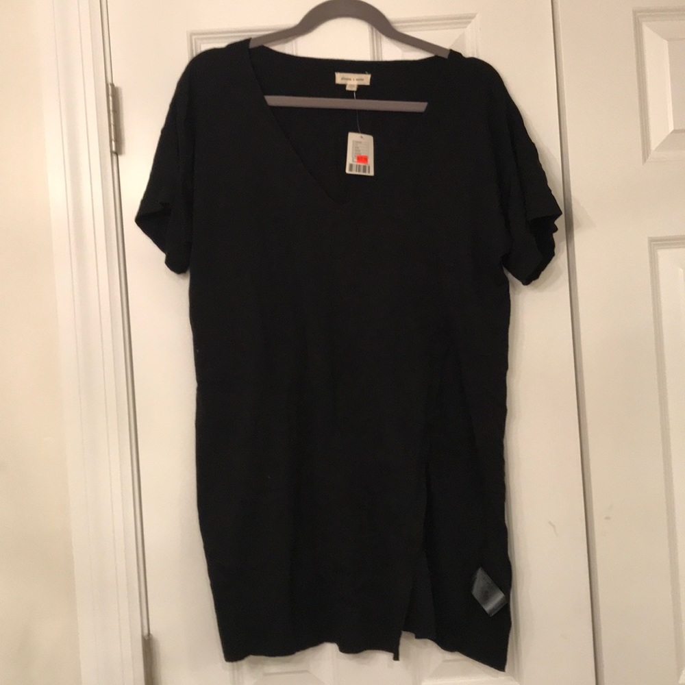 Sweater with Side Slit